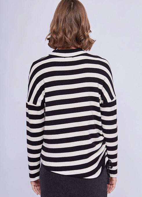  GRIOL. Джемпер жен. 310910В.6_313.8207S Бело-черный GRIOL