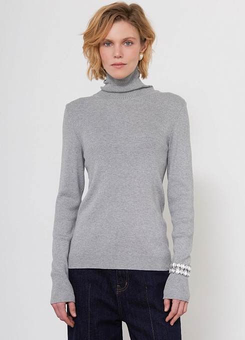  GRIOL. Джемпер жен. 310312.33303.4600M Серый меланж GRIOL