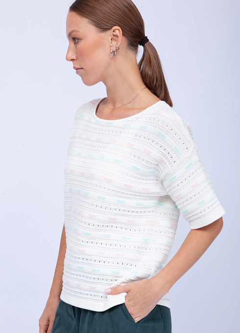  GRIOL. Джемпер жен. 310296.33303.0201I Белый GRIOL