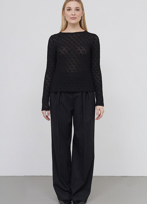  GRIOL. Джемпер жен. 310915.6_313.8200F Черный GRIOL