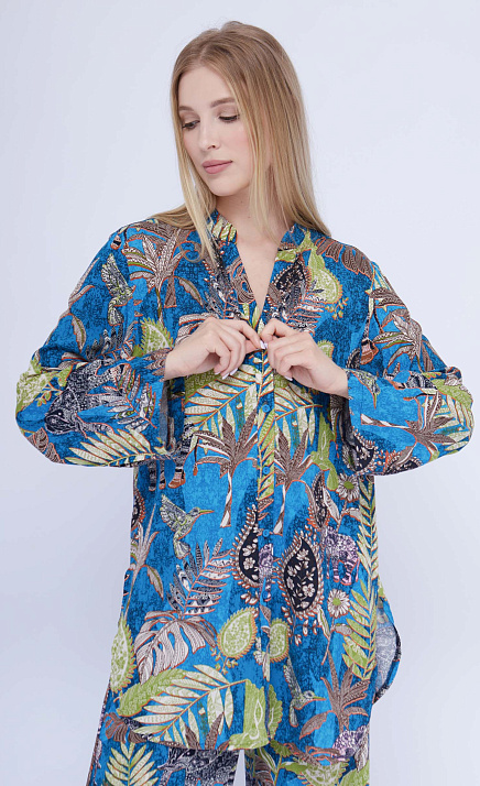  GRIOL. Блузка жен. 310993КУК.03512.8701A Разноцветный 