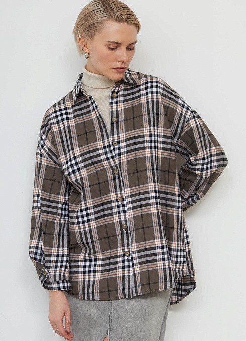 Рубашка фланелевая в клетку GRIOL