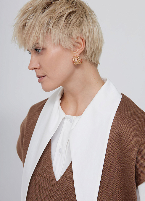  GRIOL. Жилет жен. 380045К.33303.0600M Какао GRIOL