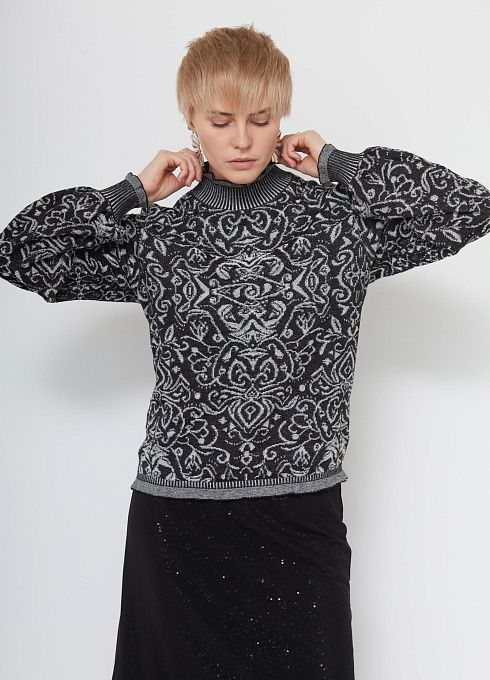  GRIOL. Джемпер жен. 310513.33303.8201Y Чёрный GRIOL