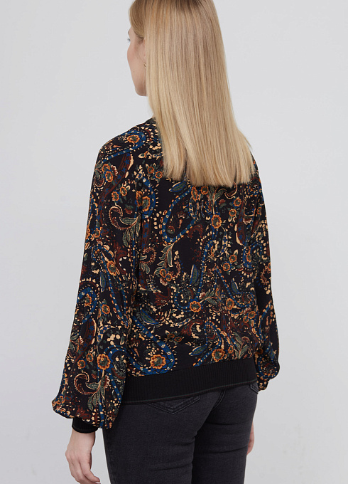  GRIOL. Блуза жен. 310903Т.03312.8201Y Чёрный GRIOL