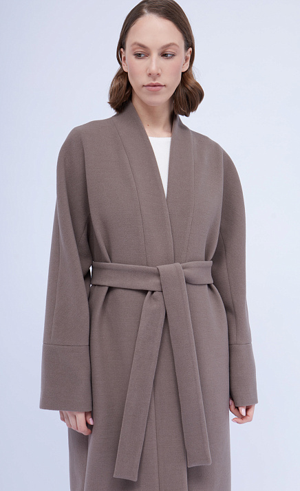  GRIOL. Пальто жен. 534302.11208.1100N Коричневый 