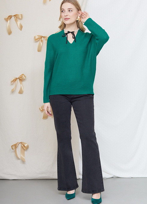  GRIOL. Джемпер жен. 310118.02303.2900N Зеленый GRIOL