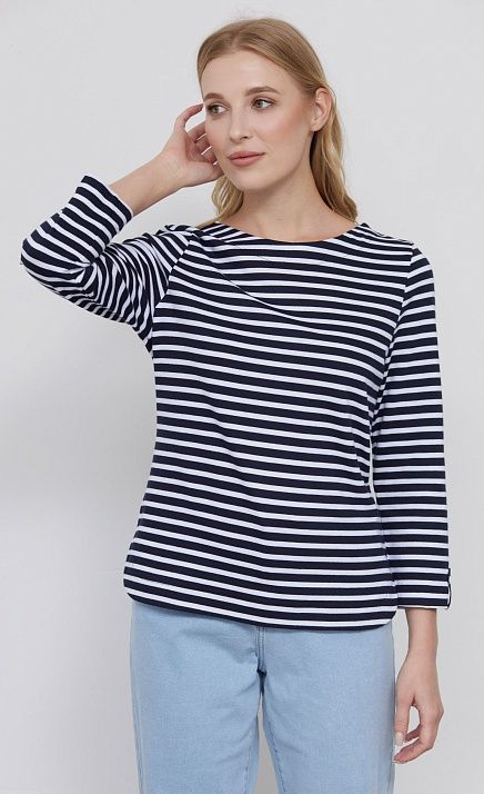 GRIOL. Джемпер жен. 311034УКР.6_313.0298S Бело-синий GRIOL GRIOL. Джемпер жен. 311034УКР.6_313.0298S Бело-синий