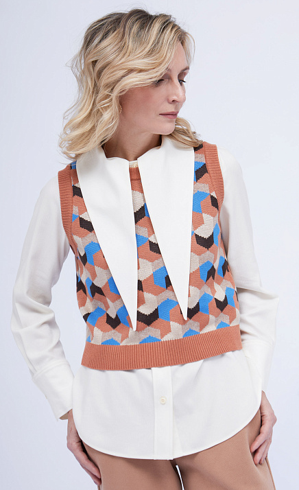 GRIOL. Жилет жен. 380090.33303.4410Q Мультиколор GRIOL GRIOL. Жилет жен. 380090.33303.4410Q Мультиколор