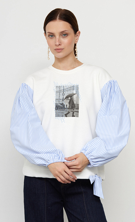  GRIOL. Джемпер жен. 311054РБ.6_313.0216E Молочно-голубой 