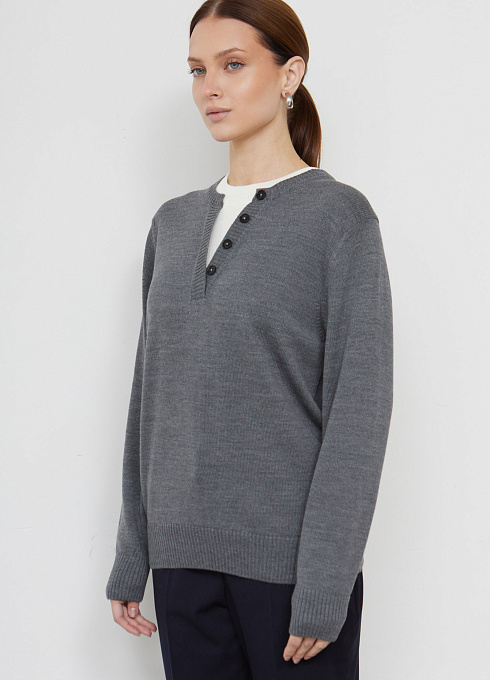  GRIOL. Джемпер жен. 310523.15303.7302N Серый GRIOL