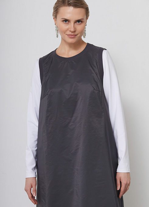  GRIOL. Сарафан жен. 347937.11312.7600N Серый GRIOL