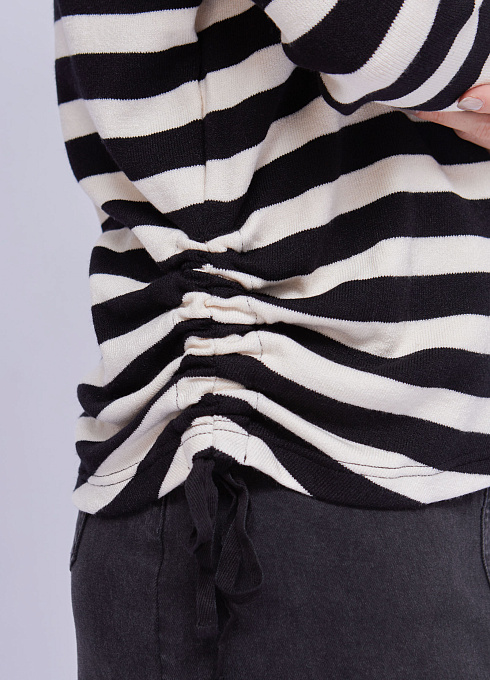  GRIOL. Джемпер жен. 310910В.6_313.8207S Бело-черный GRIOL