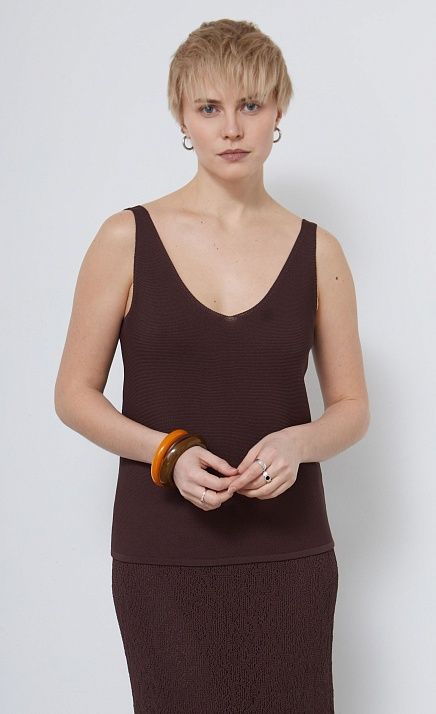  GRIOL. Джемпер жен. 310569.33303.1100N Коричневый 