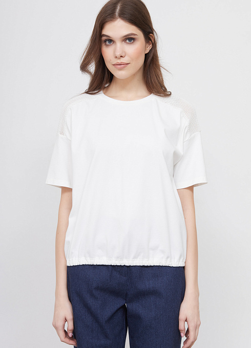  GRIOL. Джемпер жен. 310914КОТ.6_313.0700N молоко GRIOL