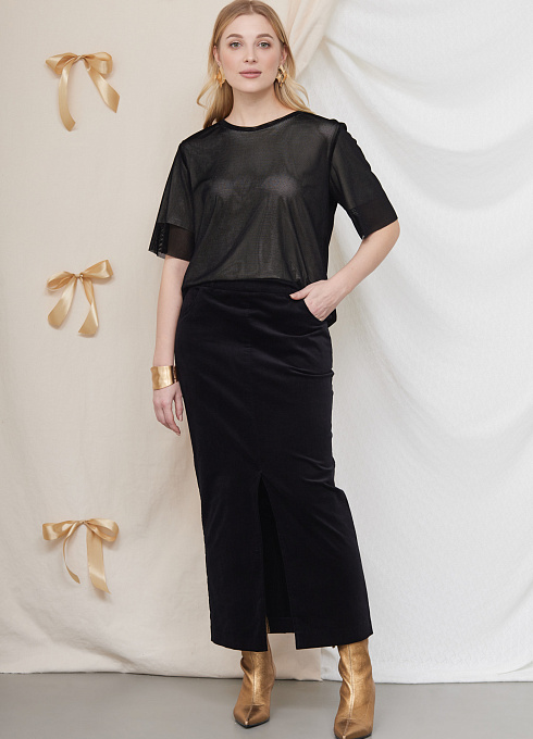  GRIOL. Юбка жен. 358182.11312.8200N Чёрный GRIOL