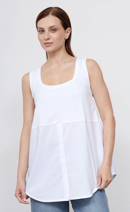  GRIOL. Топ жен. 311140.6_312.0200N Белый 