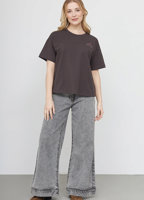 Джемпер жен. 310850ОТ.6_313.1100N шоколадный  (2)