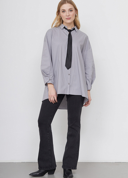 Блузка oversize из хлопка GRIOL