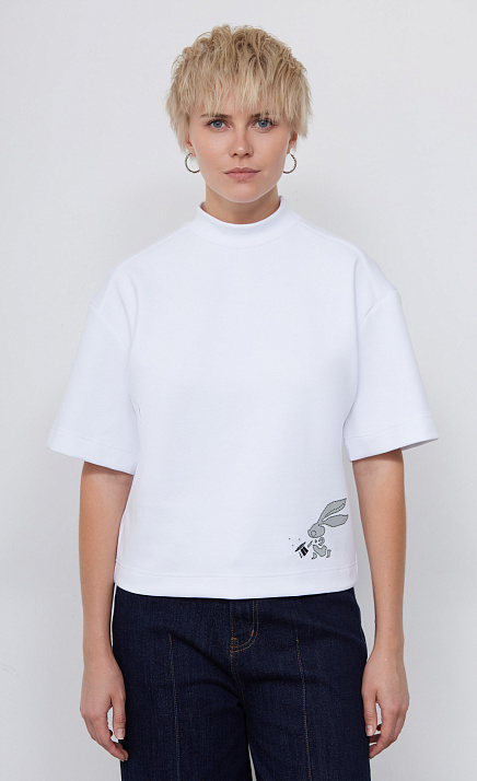 GRIOL. Джемпер жен. 311108.03313.0200EA Белый GRIOL GRIOL. Джемпер жен. 311108.03313.0200EA Белый