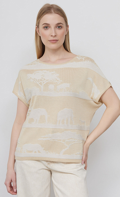  GRIOL. Джемпер жен. 310503.33303.0305А Бежевый 