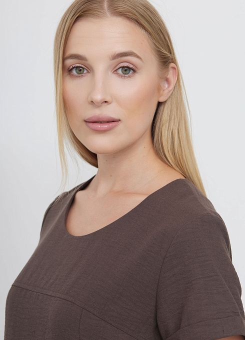  GRIOL. Платье жен. 360266.09312.5900N Коричневый GRIOL