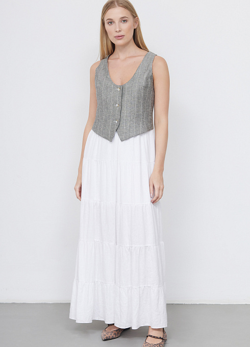  GRIOL. Жилет жен. 388321.11312.8002S Серый GRIOL