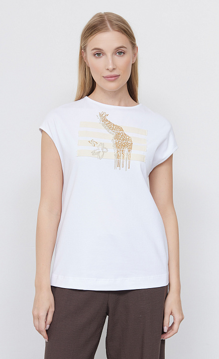  GRIOL. Джемпер жен. 310665ОТ.03313.0200E Белый 