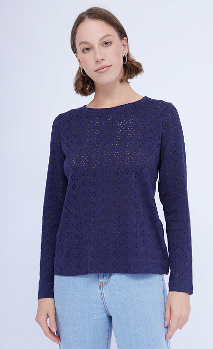 GRIOL. Джемпер жен. 310915.6_313.9600F Темно-синий GRIOL GRIOL. Джемпер жен. 310915.6_313.9600F Темно-синий