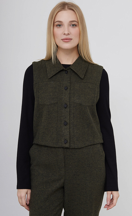  GRIOL. Жилет жен. 380093.09312.3100N Зелёный 
