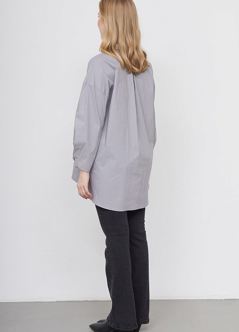 Блузка oversize из хлопка GRIOL