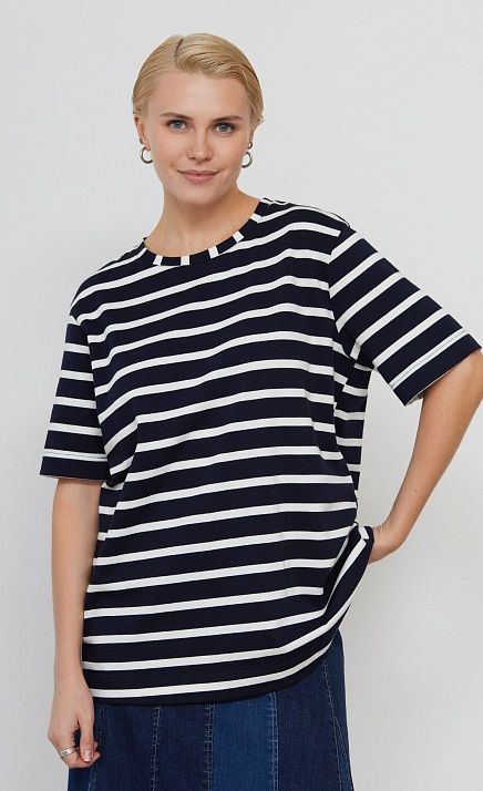  GRIOL. Джемпер жен. 310968Р.6_313.9807S Бело-синий 