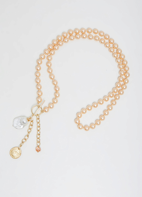  GRIOL. Колье Три сестры 1 Бежевый GRIOL