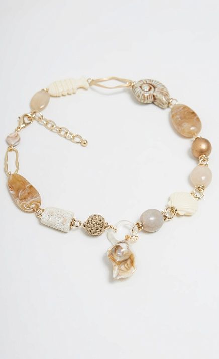 GRIOL. Колье Лель 2 Бежевый GRIOL GRIOL. Колье Лель 2 Бежевый