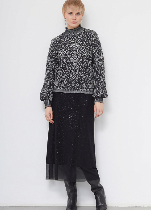  GRIOL. Джемпер жен. 310513.33303.8201Y Чёрный GRIOL