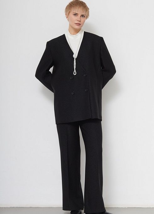 Жакет жен. 378300.11312.8200L Чёрный (2)