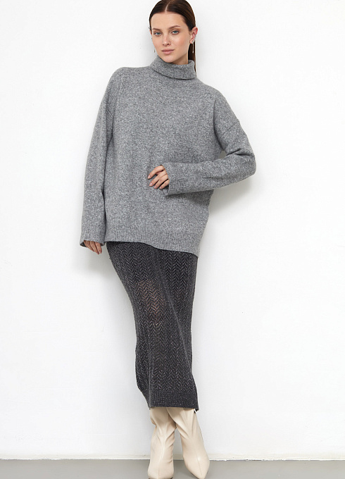  GRIOL. Джемпер жен. 317005.42303.7300M Серый GRIOL