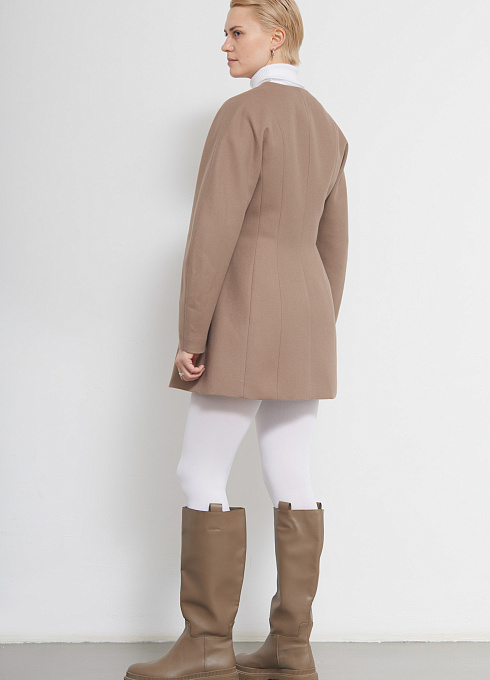 Платье жен. 368623.11312.0800N  Бежевый (5)