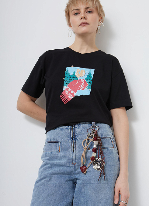  GRIOL. Брелок Вишневый брауни 1 Бордовый GRIOL