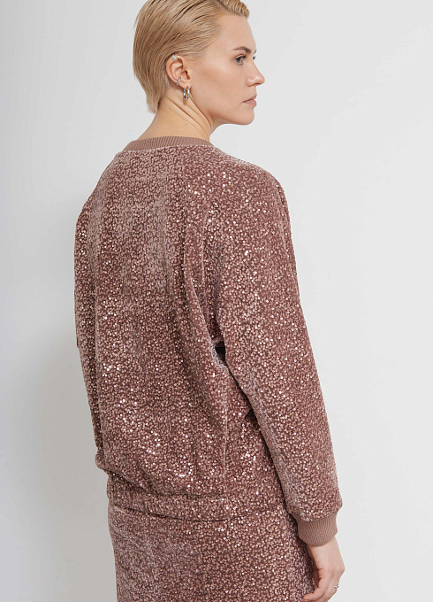  GRIOL. Джемпер жен. 311003НП.6_313.0505L Розово-бежевый GRIOL