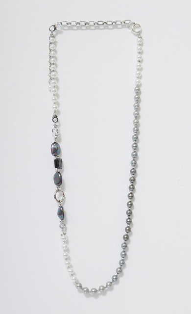  GRIOL. Колье Новогоднее 3 Серый  