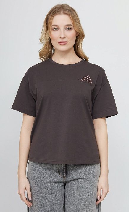  GRIOL. Джемпер жен. 310850ОТ.6_313.1100N шоколадный 