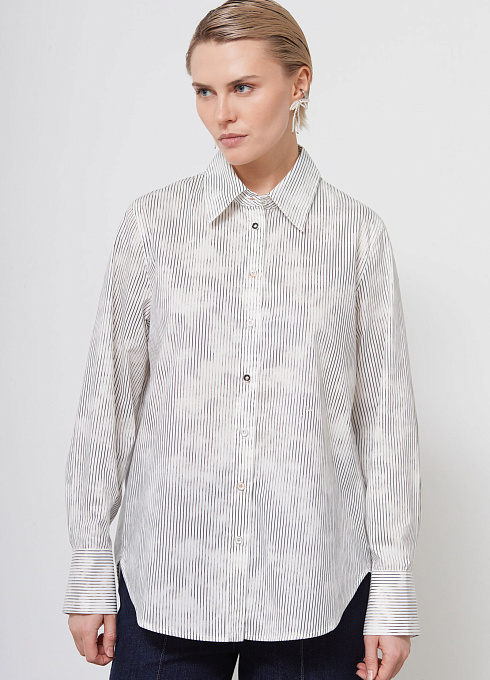 Рубашка в полоску с винтажным эффектом GRIOL