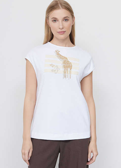  GRIOL. Джемпер жен. 310665ОТ.03313.0200E Белый GRIOL