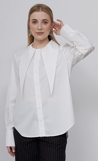 Рубашка с акцентным воротником GRIOL