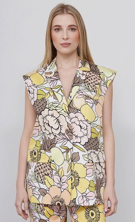 GRIOL. Жилет жен. 380024.6_312.0201F мультиколор GRIOL GRIOL. Жилет жен. 380024.6_312.0201F мультиколор