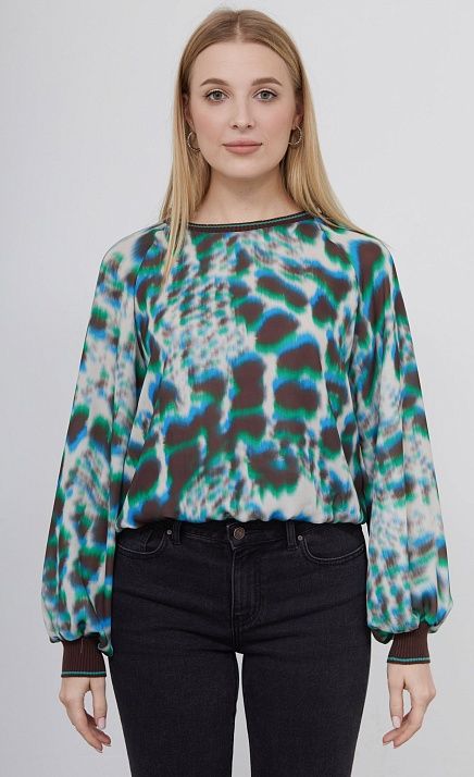 GRIOL. Блуза жен. 310903Т.03312.3301О Зеленый GRIOL GRIOL. Блуза жен. 310903Т.03312.3301О Зеленый