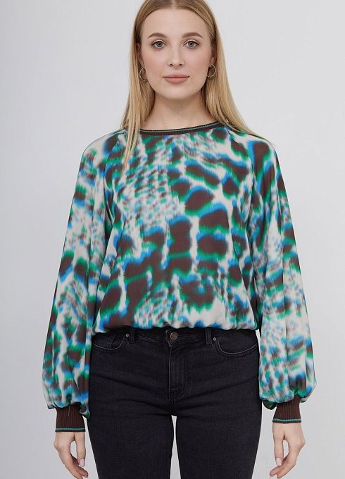  GRIOL. Блуза жен. 310903Т.03312.3301О Зеленый GRIOL