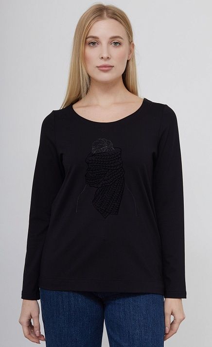  GRIOL. Джемпер жен.  310586Д.03313.8200ЕA Черный 