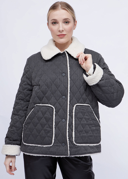  GRIOL. Куртка жен. 514263.11208.8100N Т.серый GRIOL